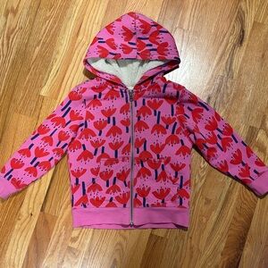 Hanna Anderson Sherpa Lined zip up